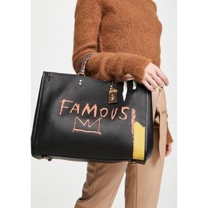 Coach X Jean-Michel Basquiat Rogue 39 limited edition FAMOUS BLACK